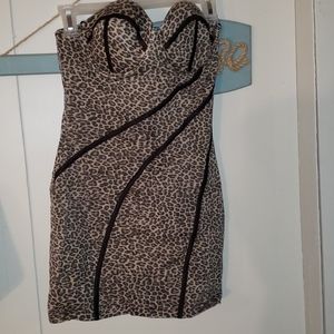 Cheetah Print Bodycon Dress